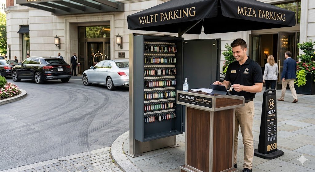 Valet Parking Station Meza Parking